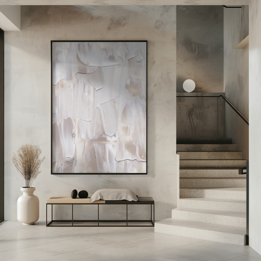 Romige abstracte textuur | Poster