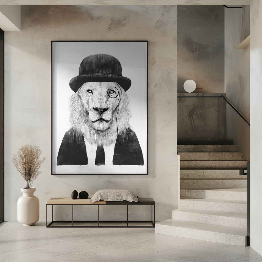 Heer Leeuw | Poster