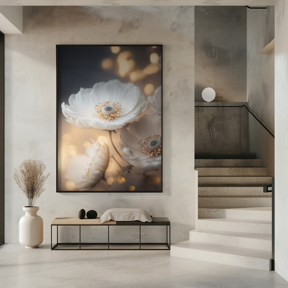 Bloemblaadjesstraling | Poster