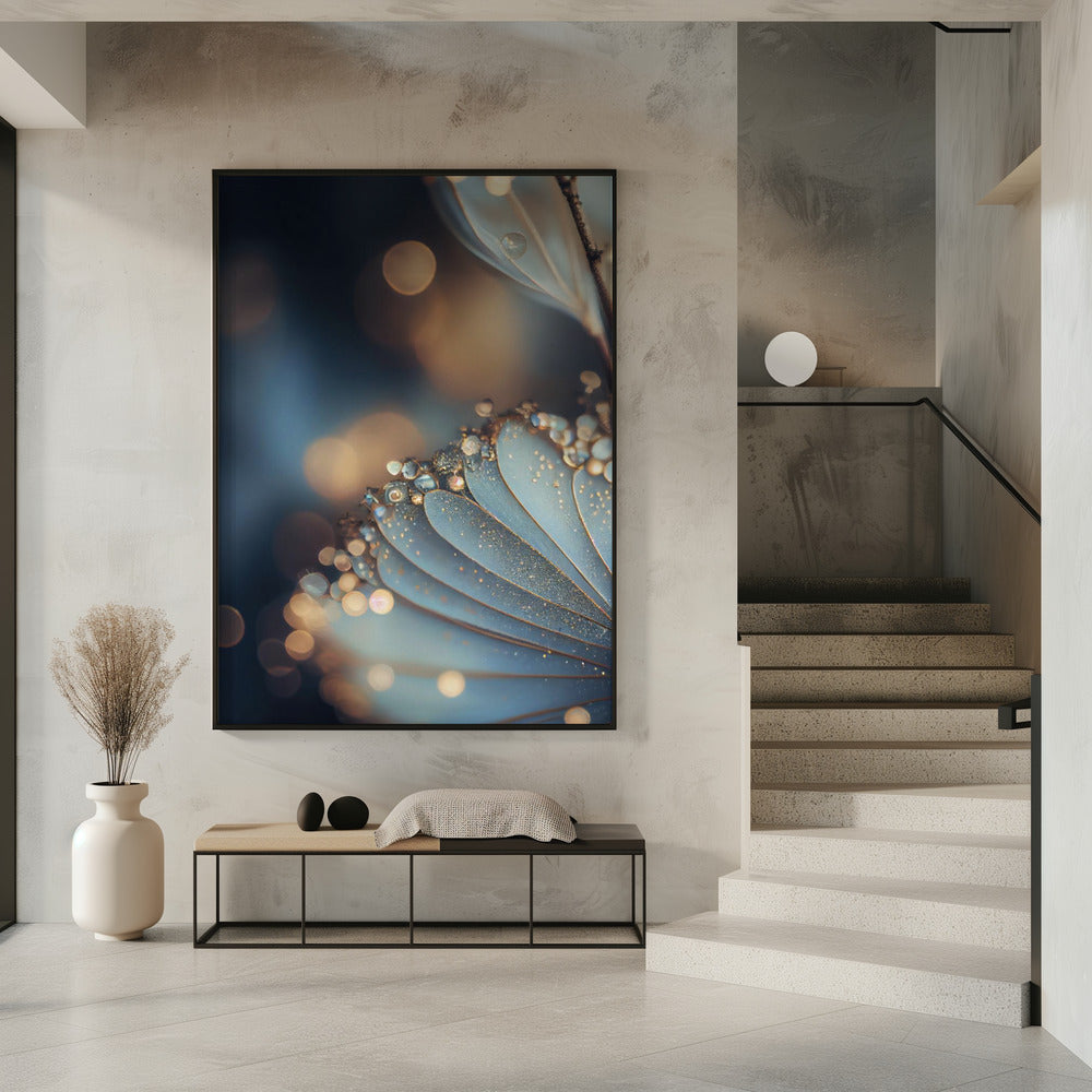 Dauwbloemige elegantie | Poster