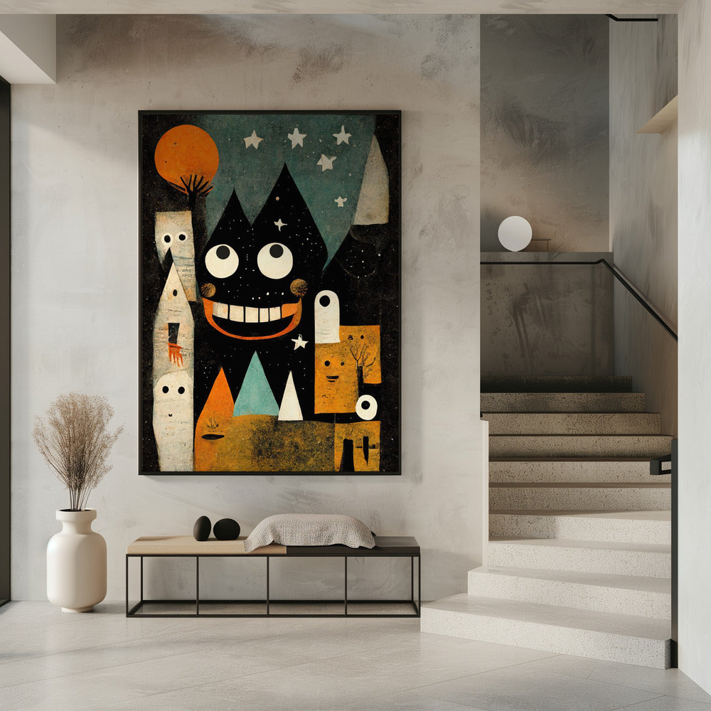 Whimsical Nightscape | Poster