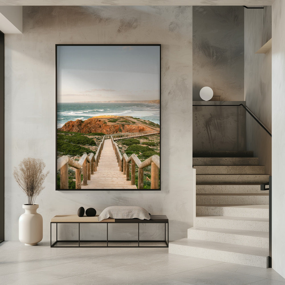 Wandelpad naar de Algarve | Poster