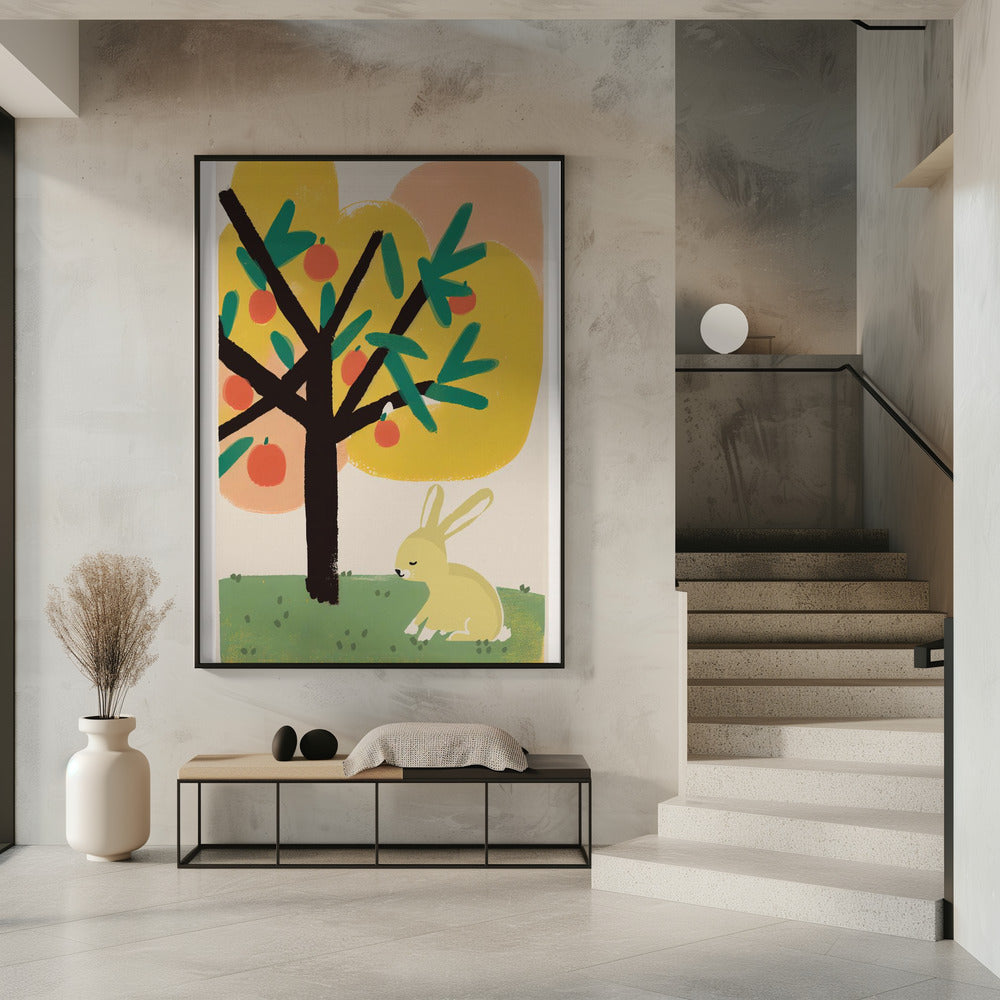 Dromen onder een boom | Poster