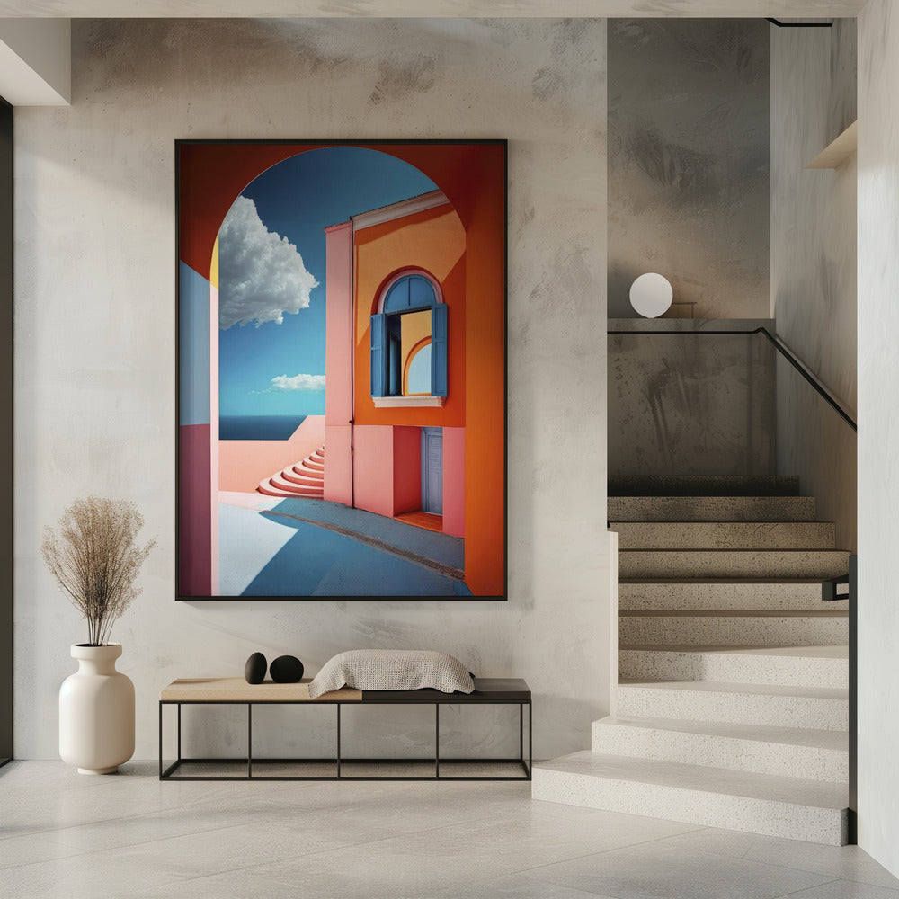 Levendig droomlandschap | Poster