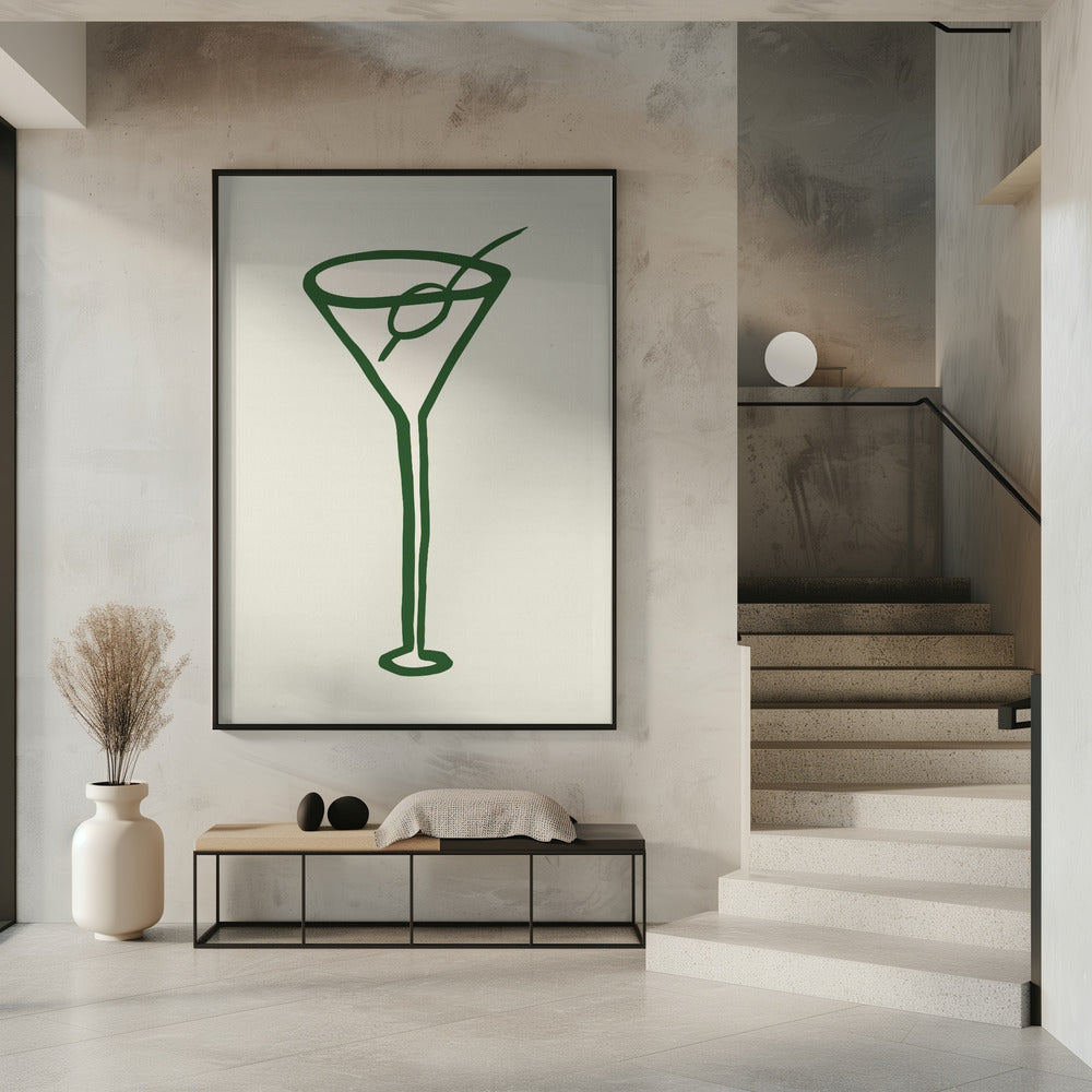 Cocktailgroen | Poster