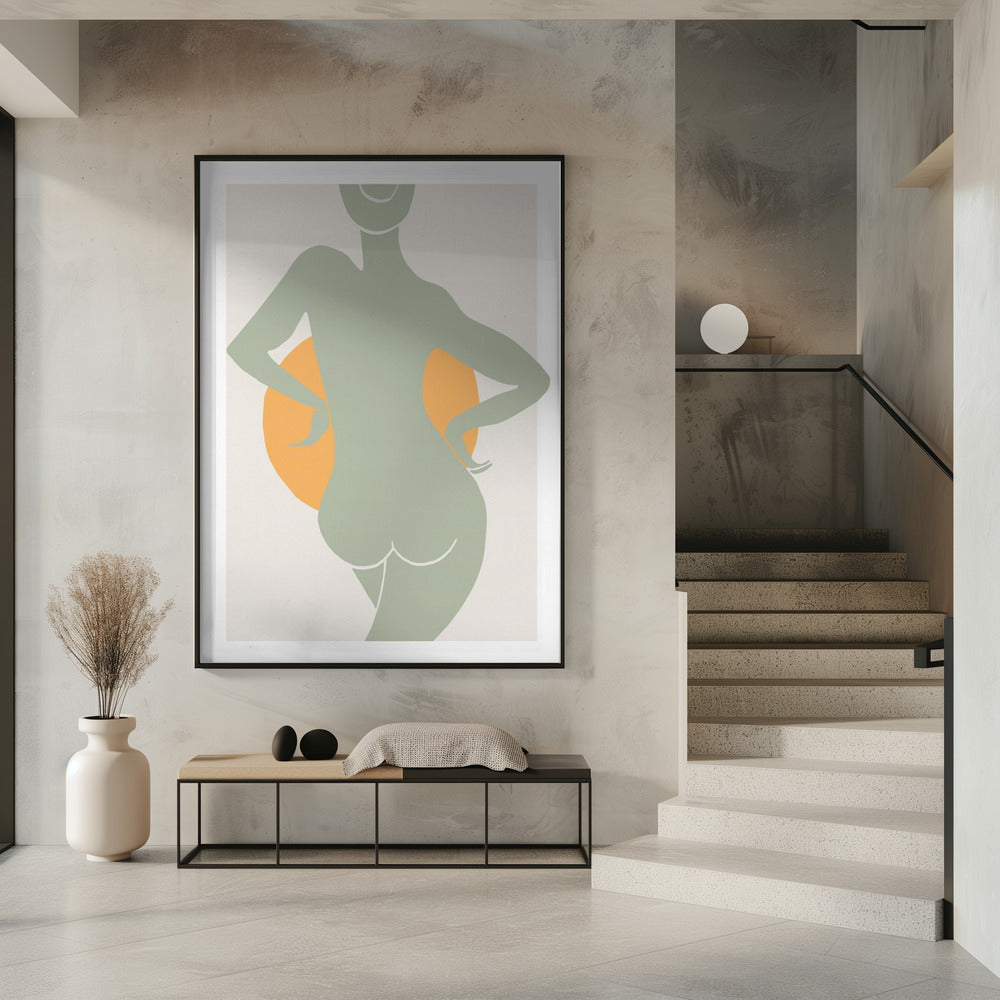 Groene Vrouw | Poster