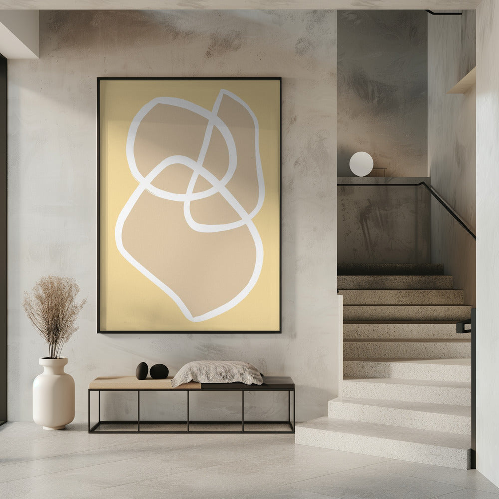 Vorm 13 Geel | Poster