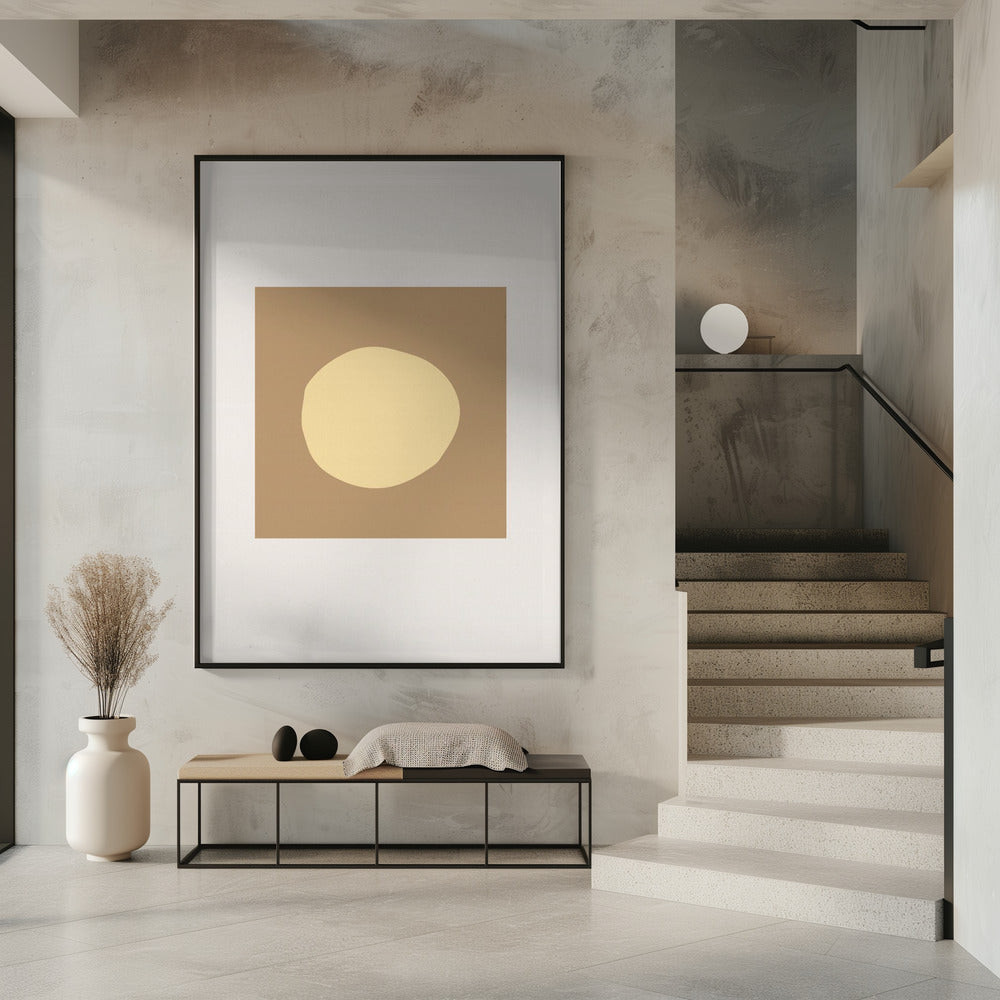 Abstracte cirkel | Poster