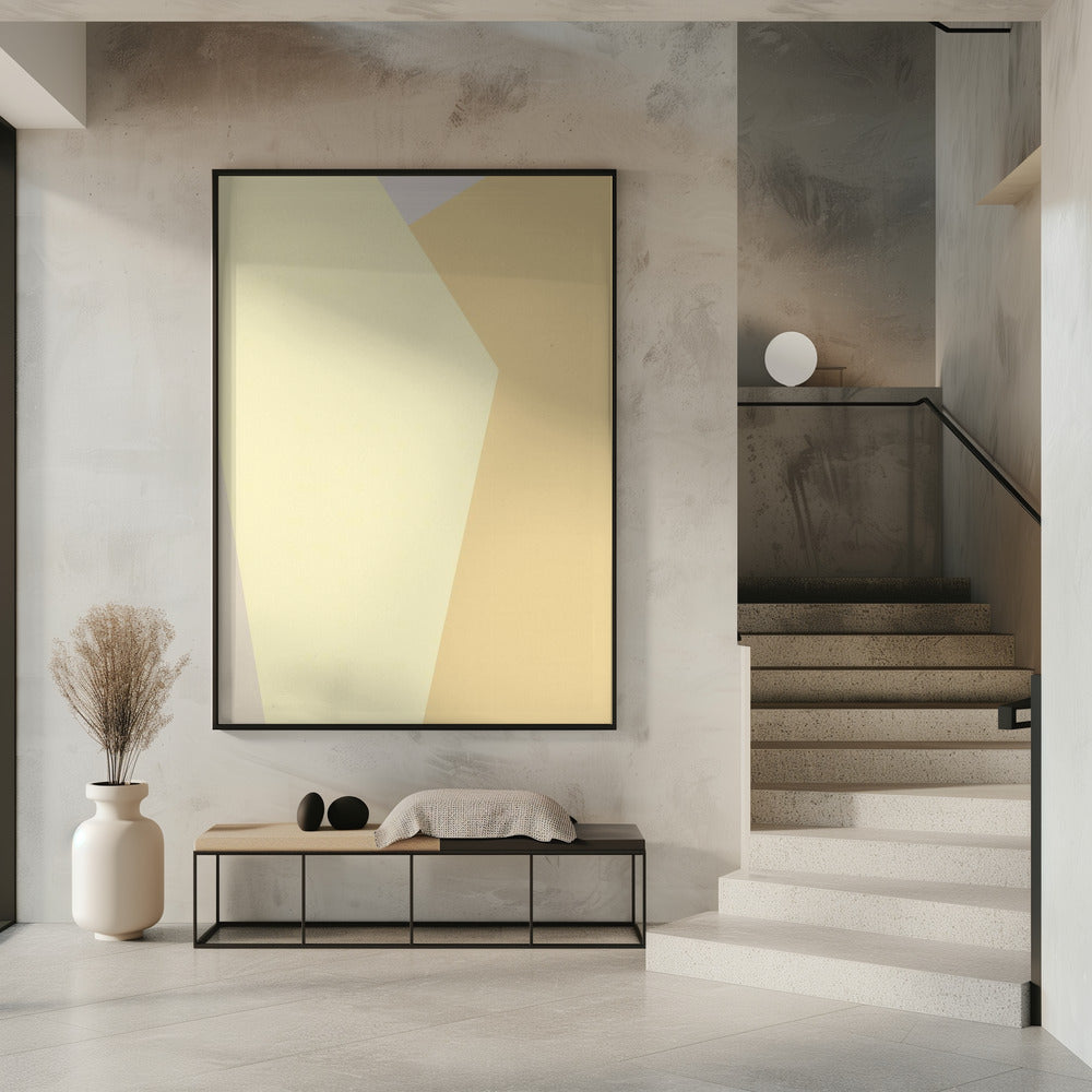 Abstract Geel | Poster