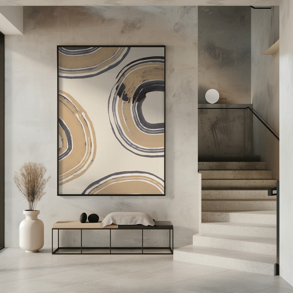 Abstracte cirkels | Poster