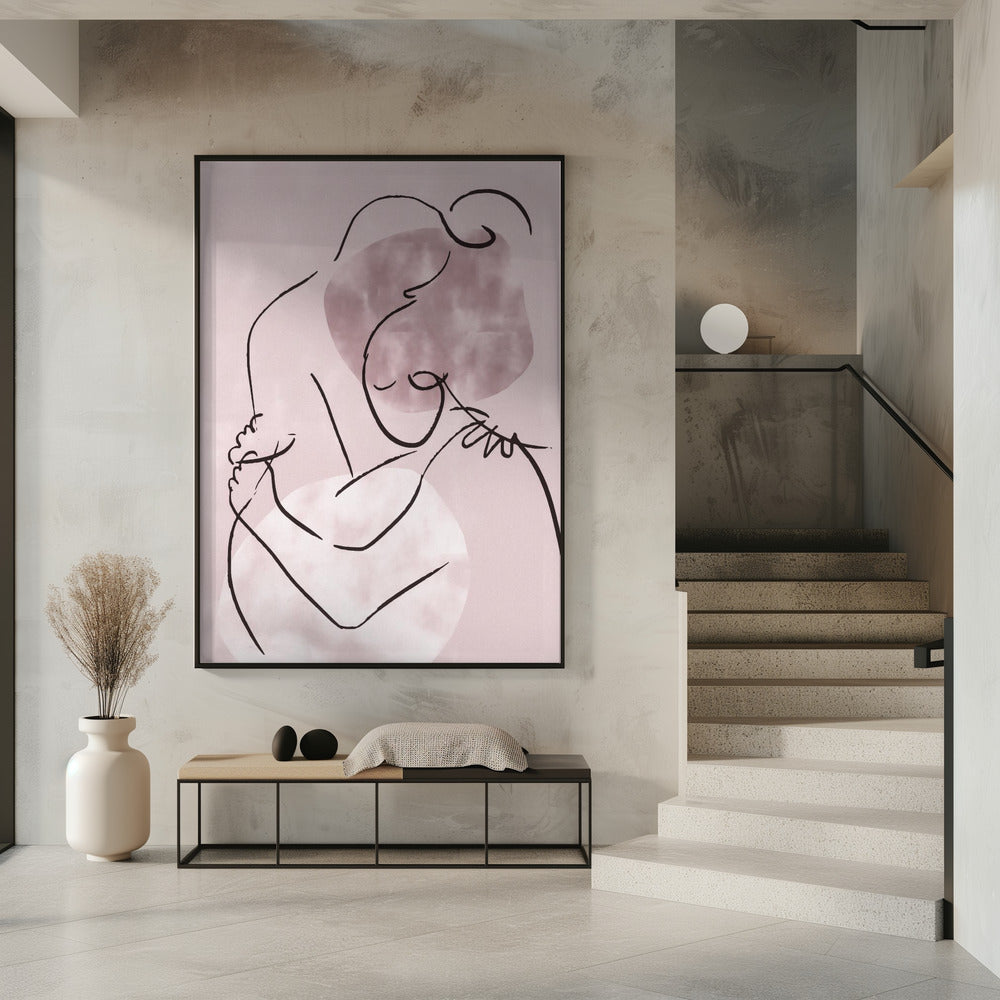 Knuffel van geliefden | Poster