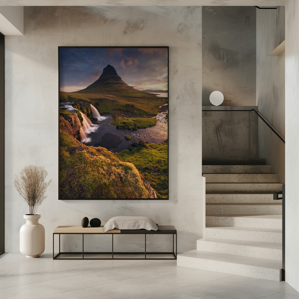 Goedemorgen IJsland verticaal | Poster