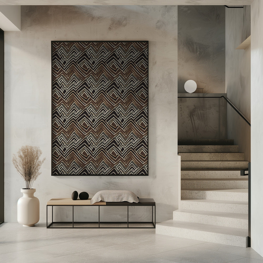 Zigzag Doolhof | Poster