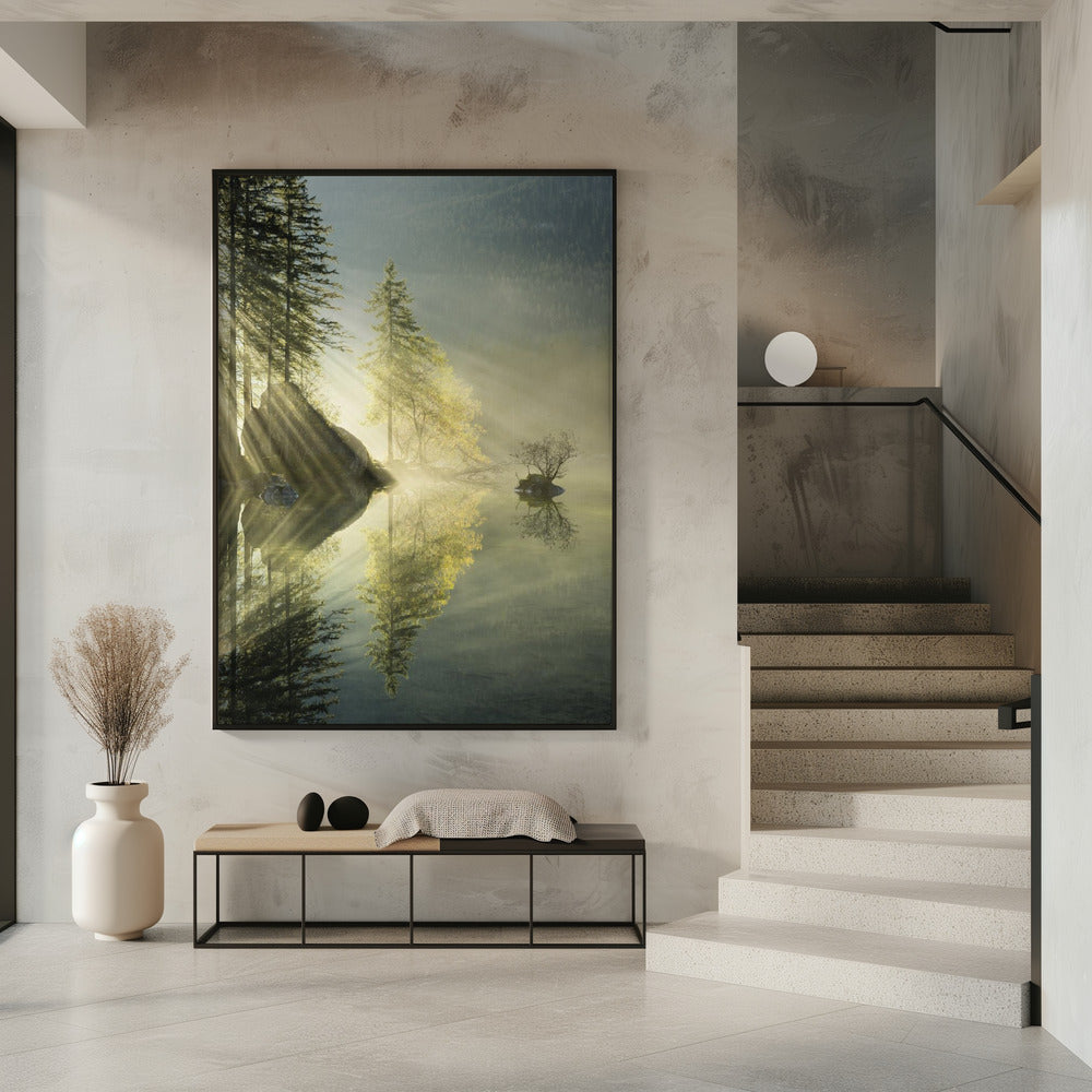 God Rays verticaal | Poster