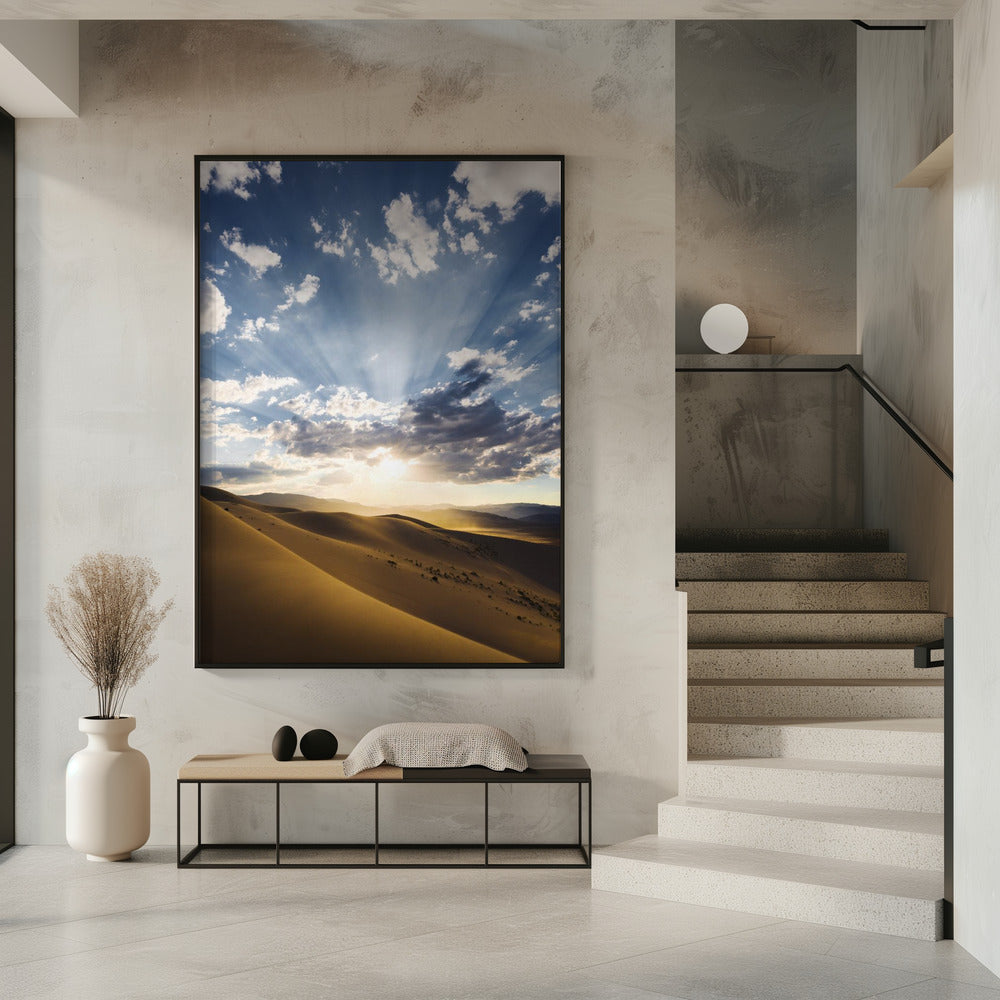Woestijnstralen | Poster