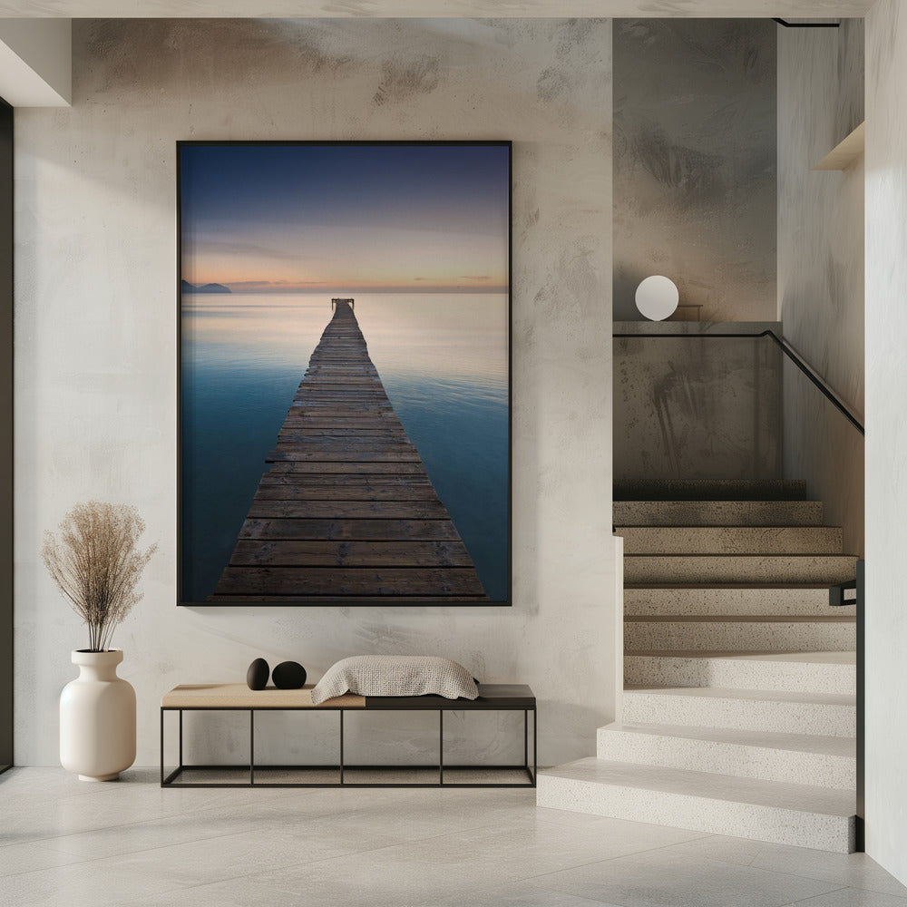 Blue Jetty | Poster