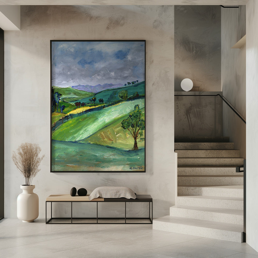 Het platteland | Poster