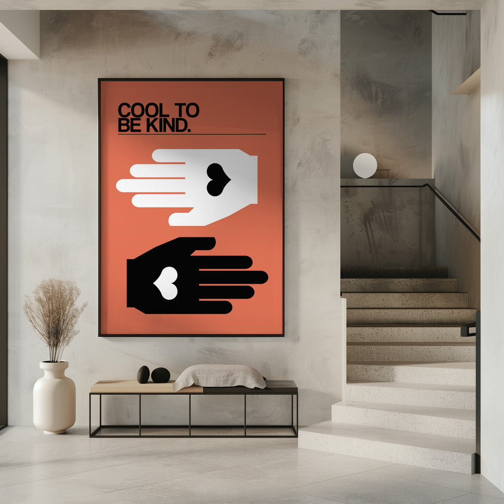 Cool To Be Kind Zalm | Poster