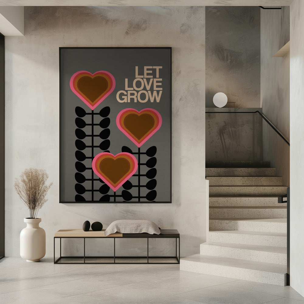 Laat liefde grijs worden | Poster