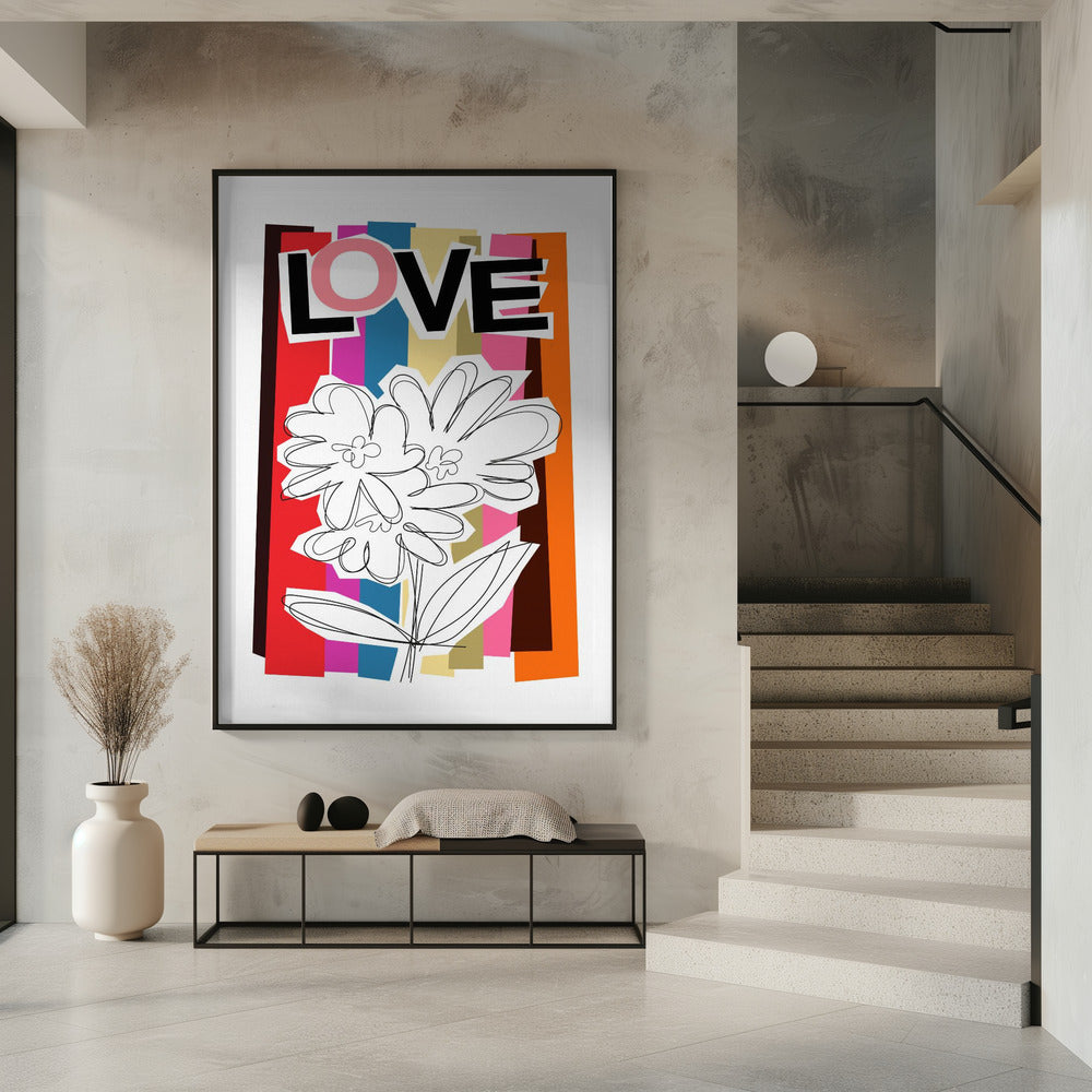 Krabbelbloem Zomerfruit | Poster