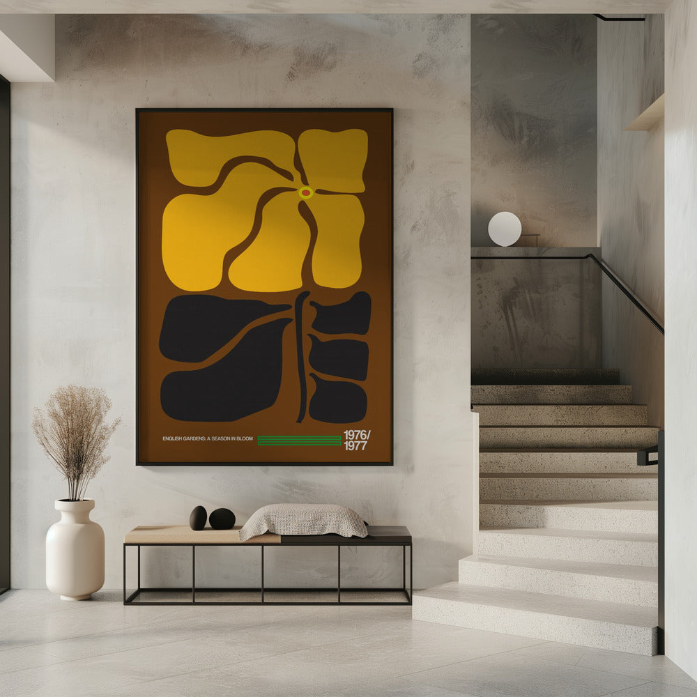 Engelse Tuinen Bruin | Poster