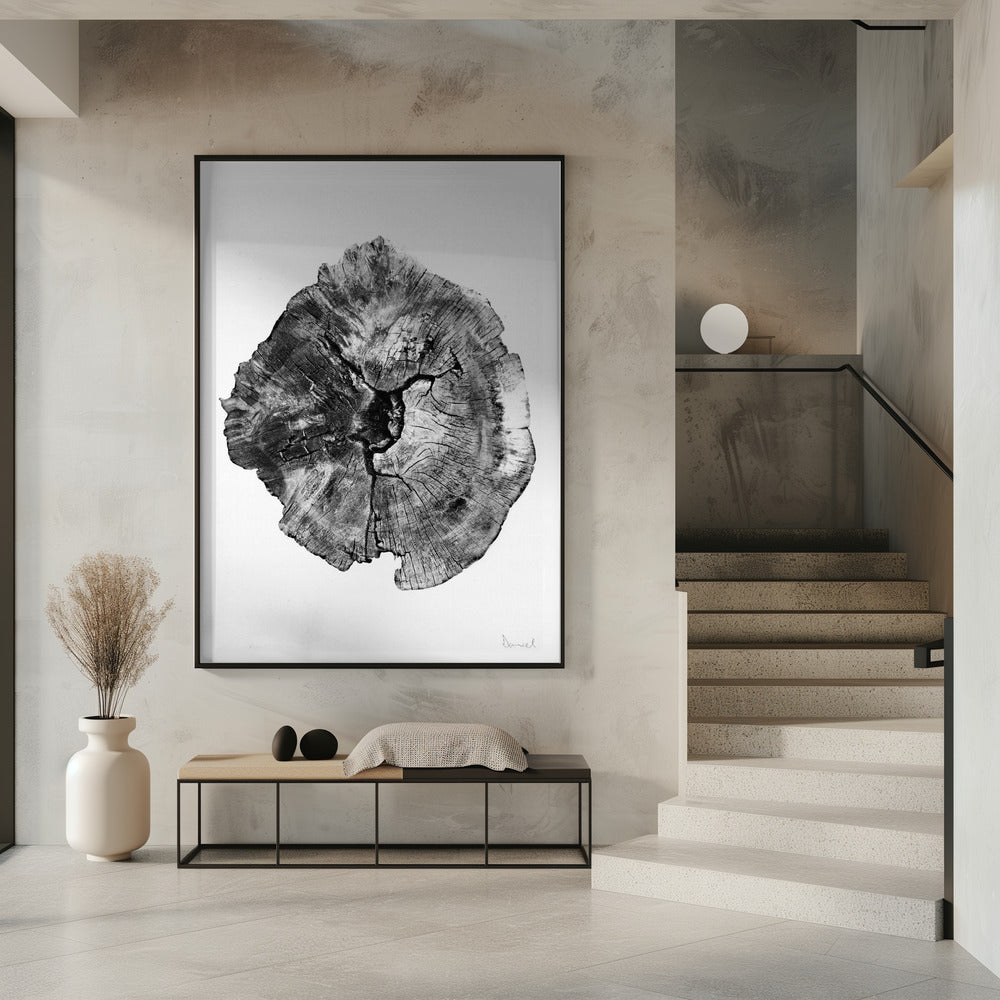 Eikenhouten blok | Poster