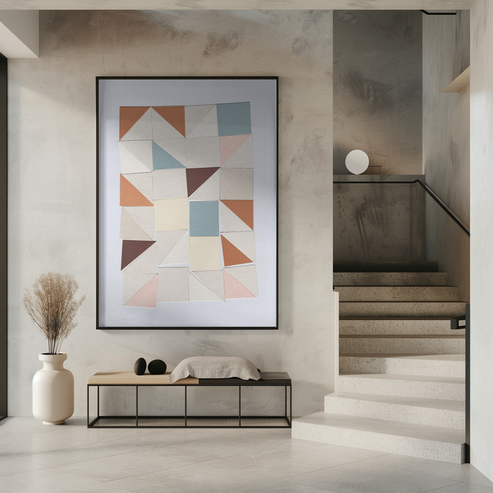 Pastelgeometrie | Poster