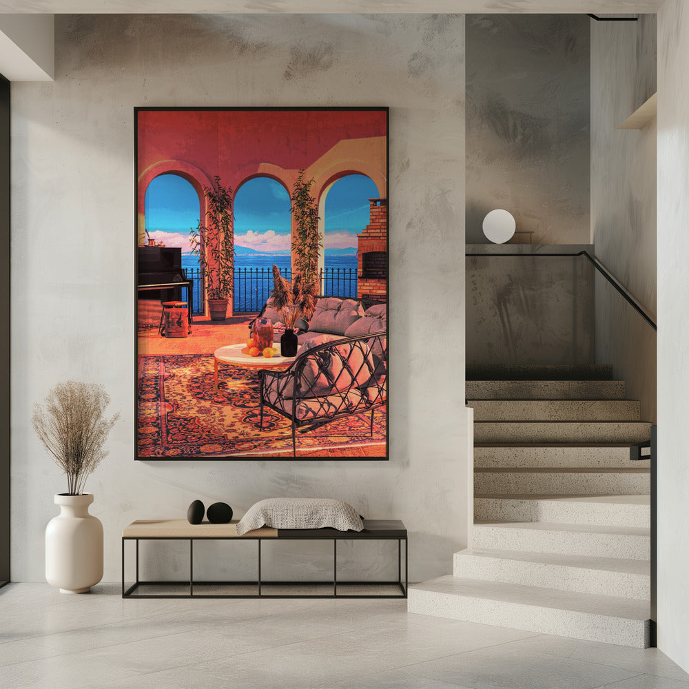Pianoterras | Poster