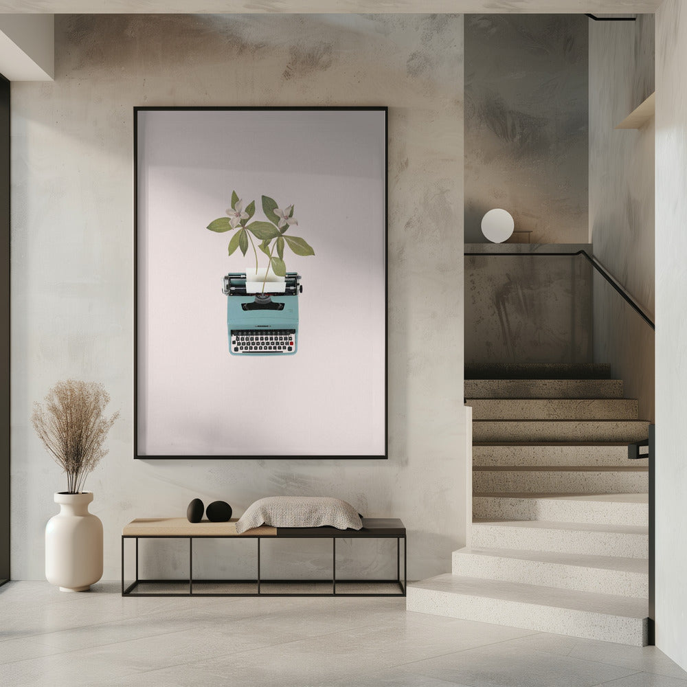 Botanische typemachine | Poster