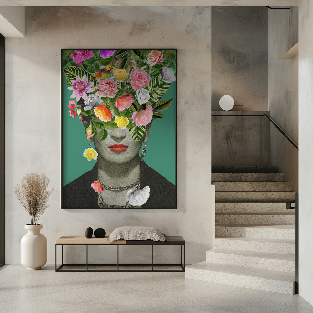 Bloemen Frida | Poster