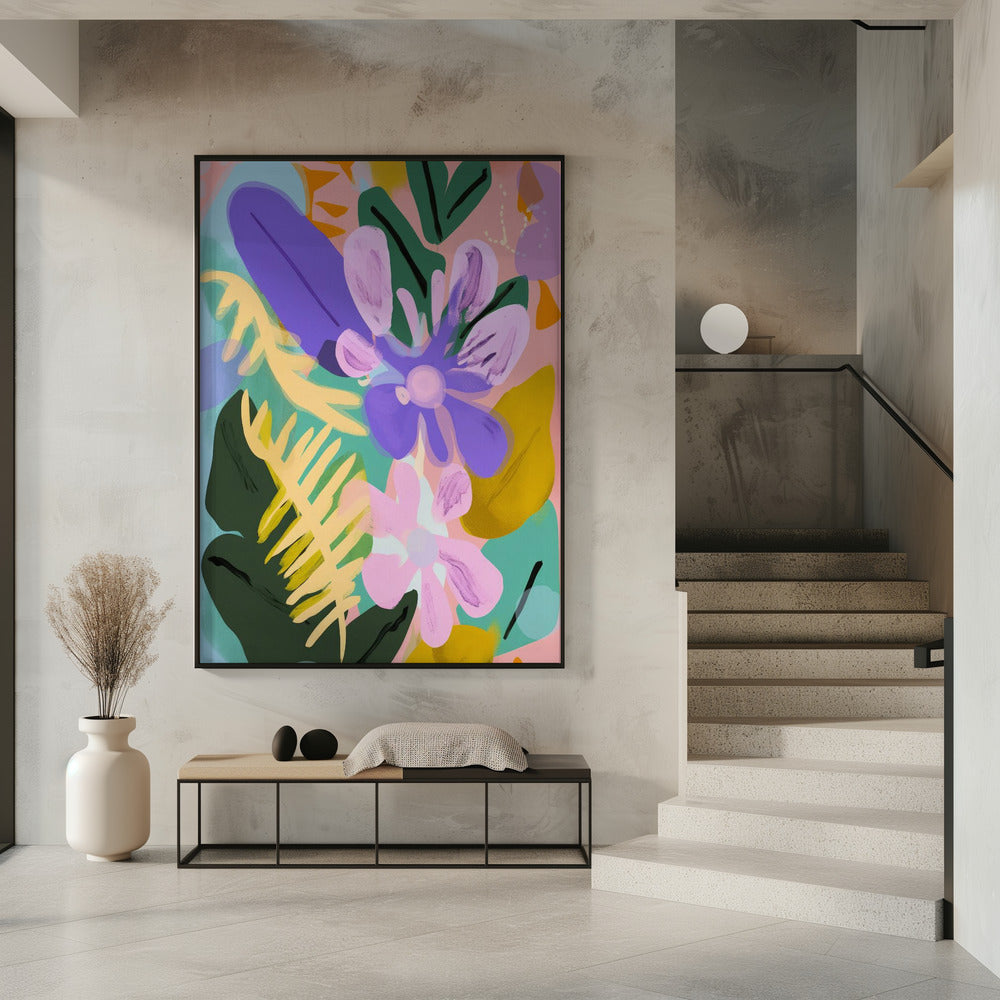 Floral Whimsy Burst | Poster