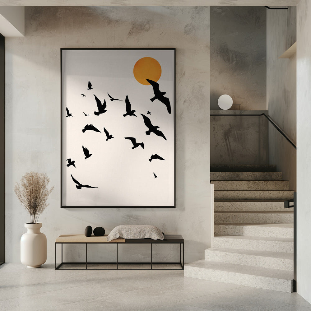 Dansen in de lucht | Poster