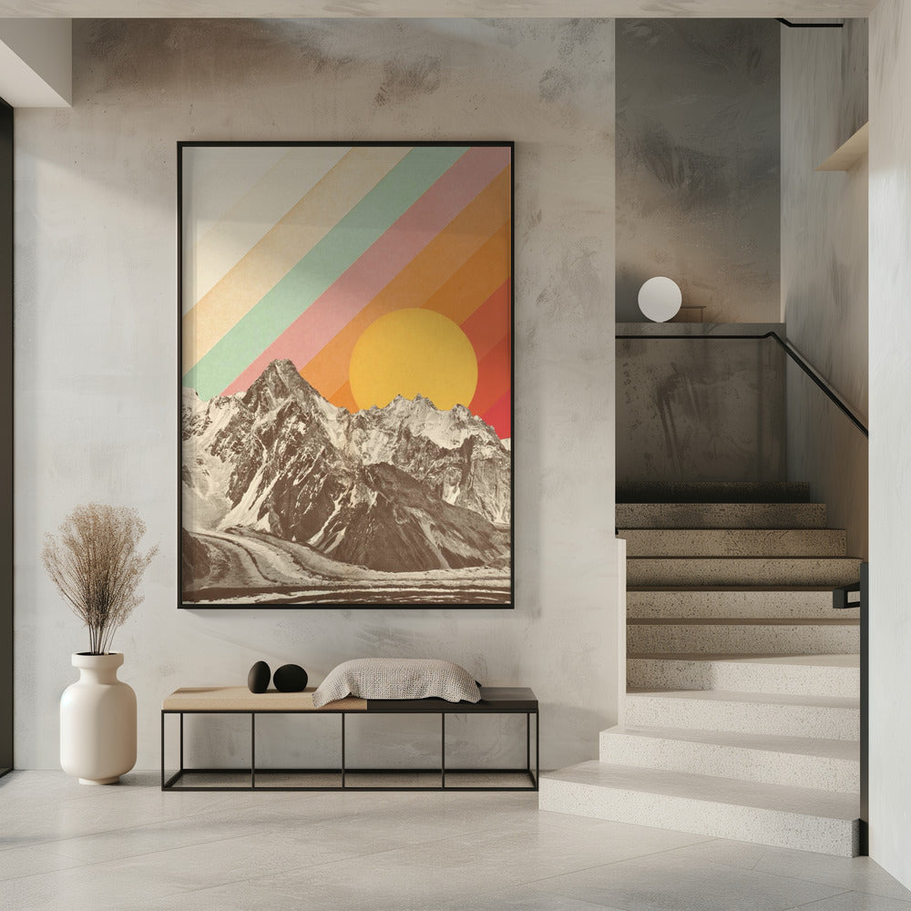 Berglandschap nr. 1 | Poster
