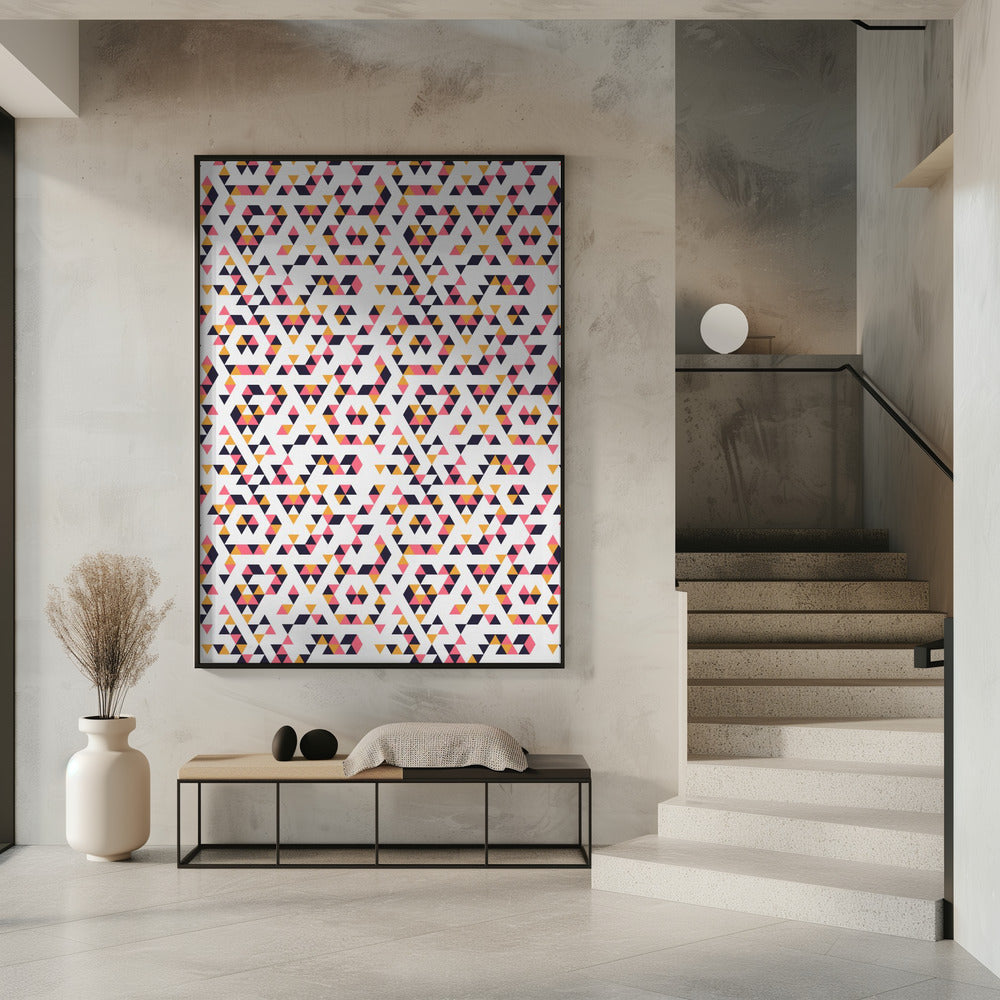 Moderne bloemen | Poster