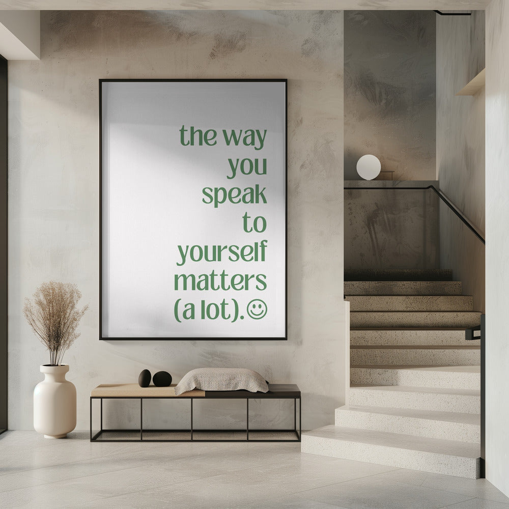Positieve woorden doen ertoe | Poster