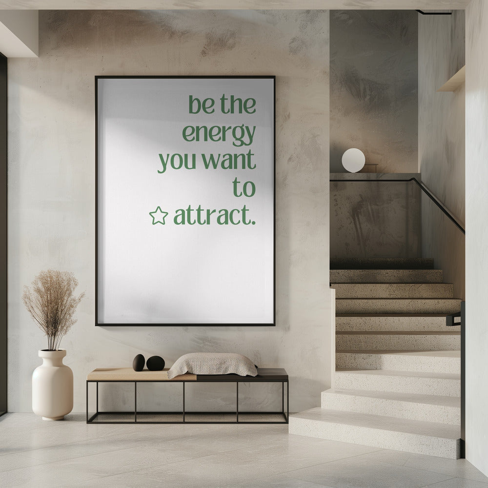 Alleen positieve vibes | Poster