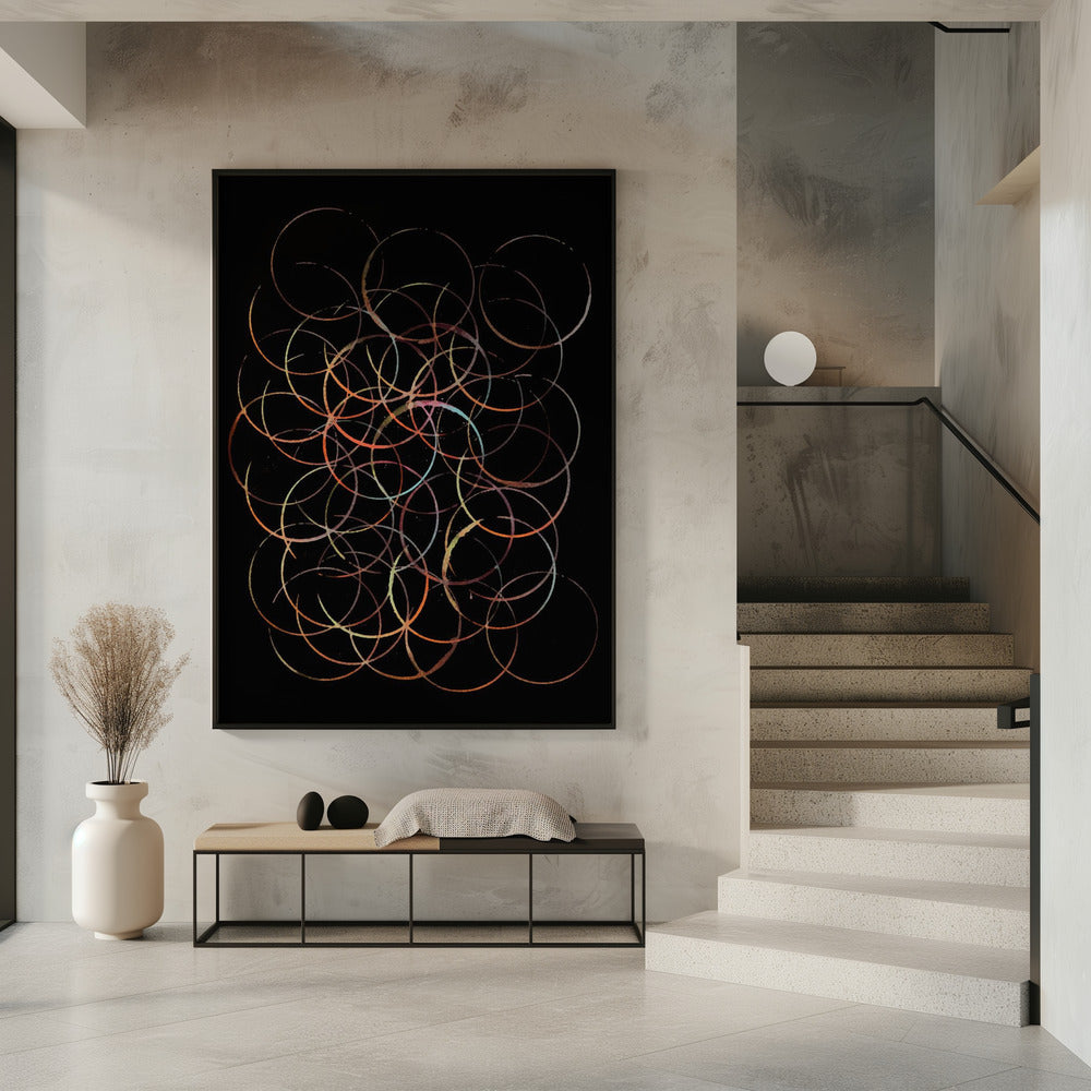 De brandende cirkel | Poster
