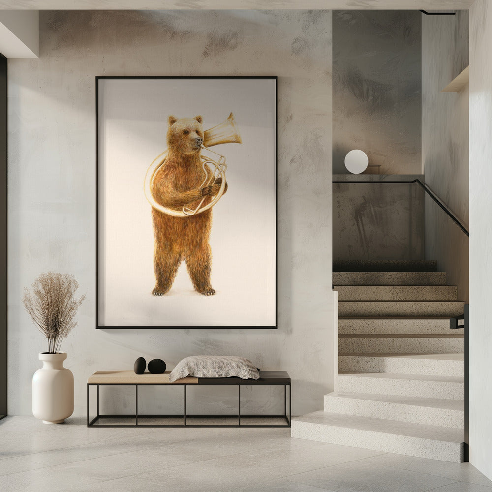 De Beer en zijn Helicon | Poster
