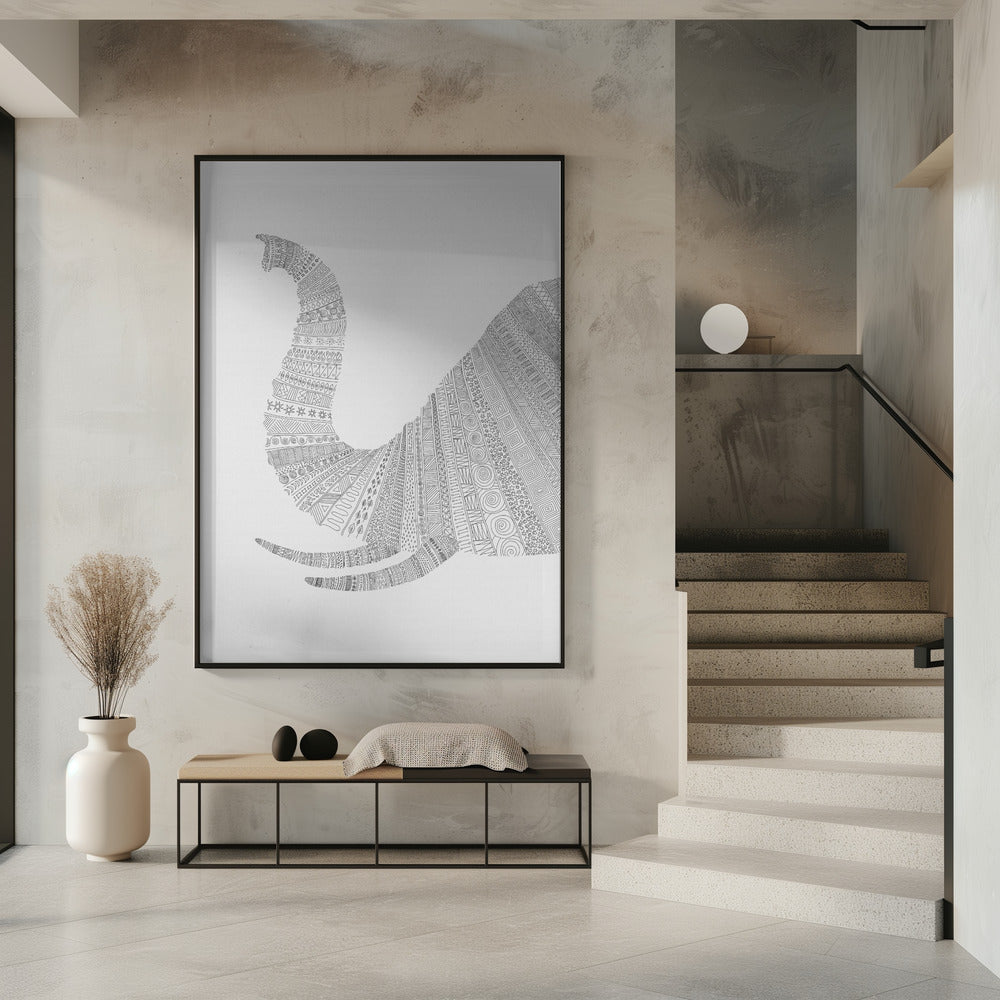 Olifant nr. 5 | Poster