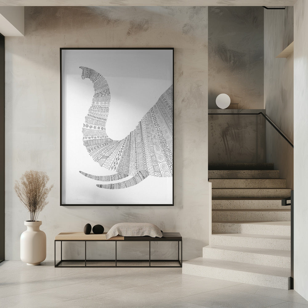 Olifant nr. 3 | Poster