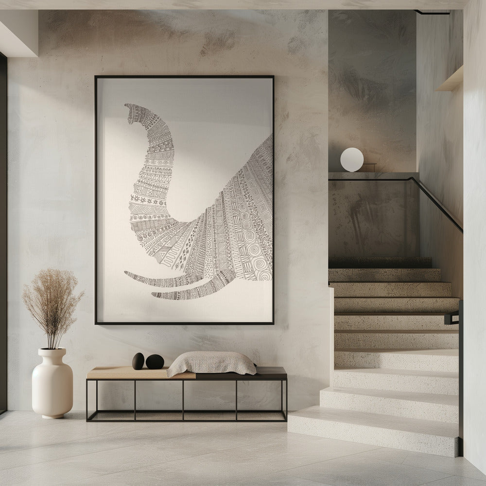 Olifant nr. 1 | Poster