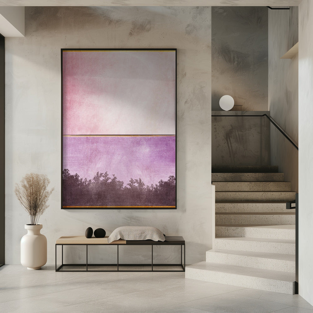 Pink and Yellow 1 | Poster