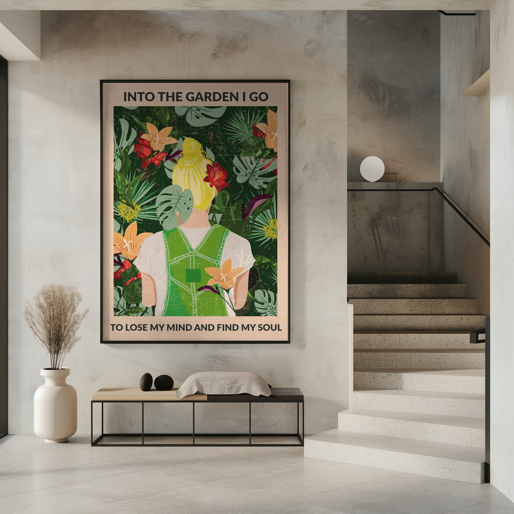 Into the Garden (blond) | Poster