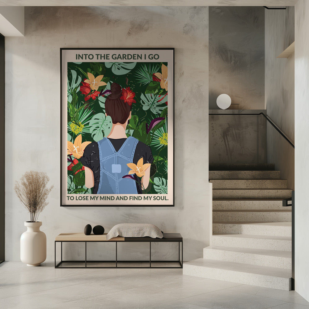 Into the Garden Standaard Muurkunst | Poster