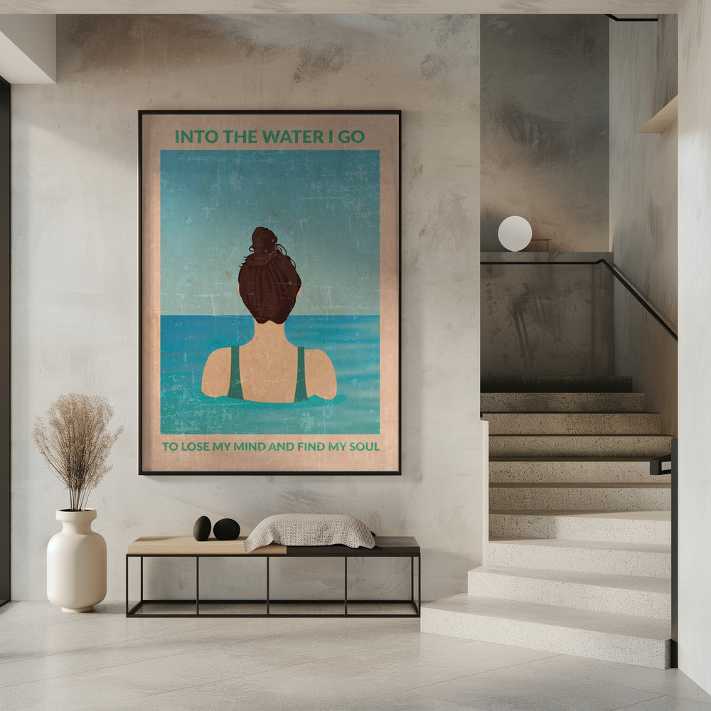 Into the Water Standaard Wandkunst | Poster