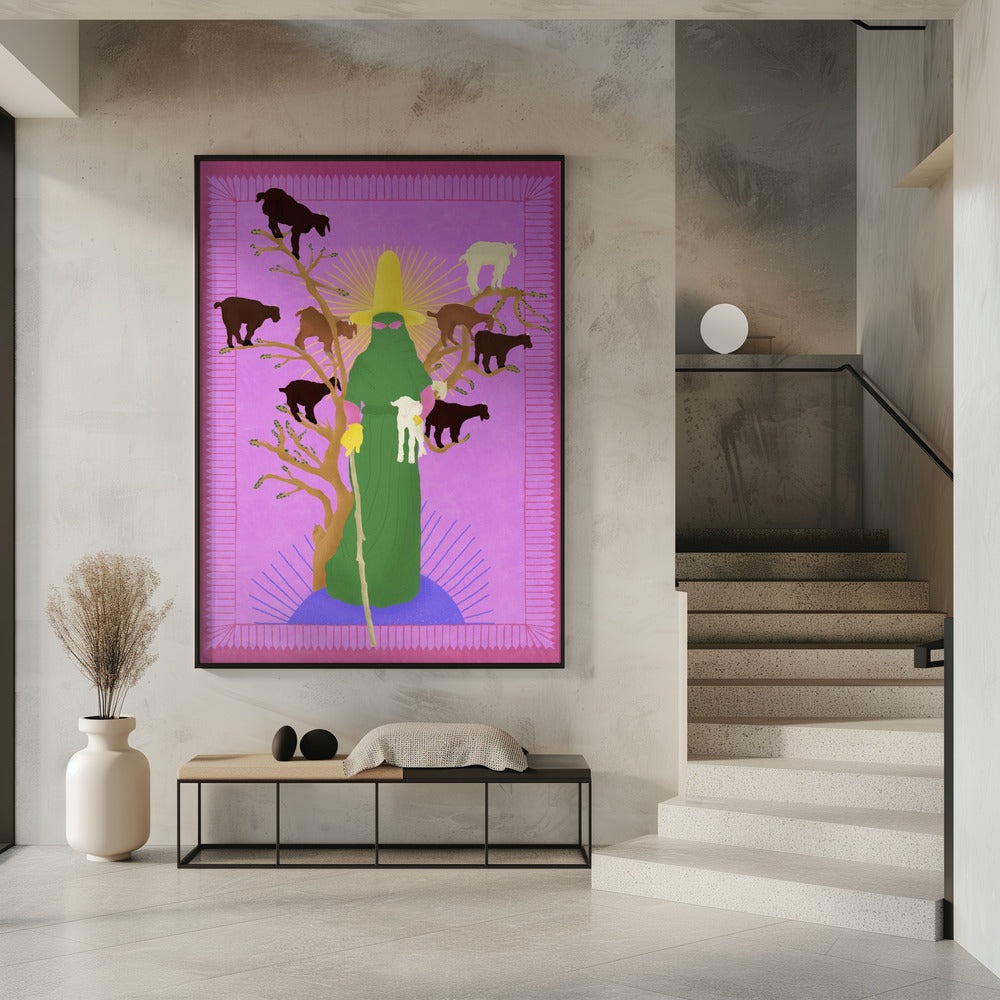 Heilige Vrouw Herder | Poster