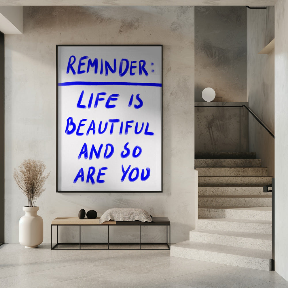 Mooie herinnering | Poster
