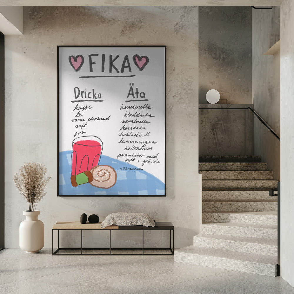 Zweedse Fika-traktaties | Poster