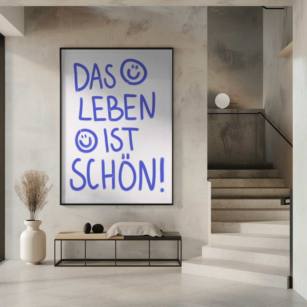 De prachtige vreugde van het leven | Poster