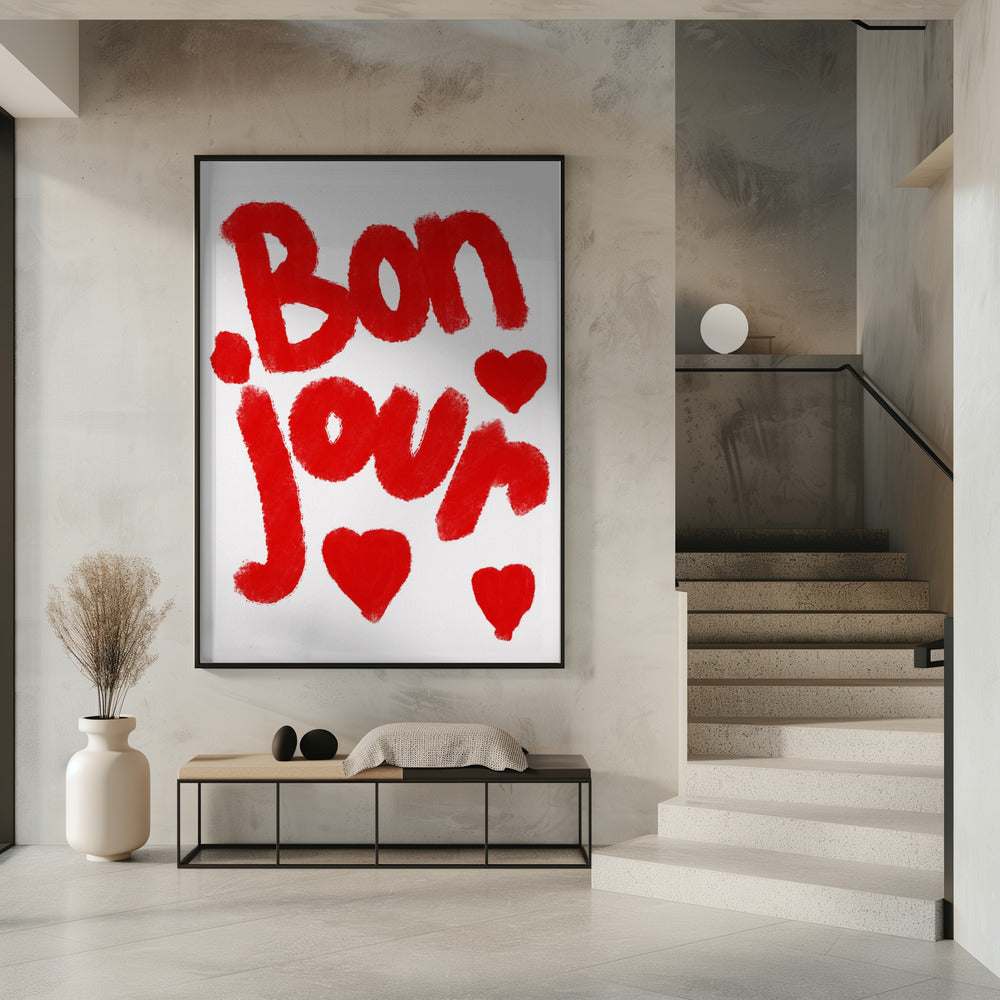 Bonjour Harten | Poster